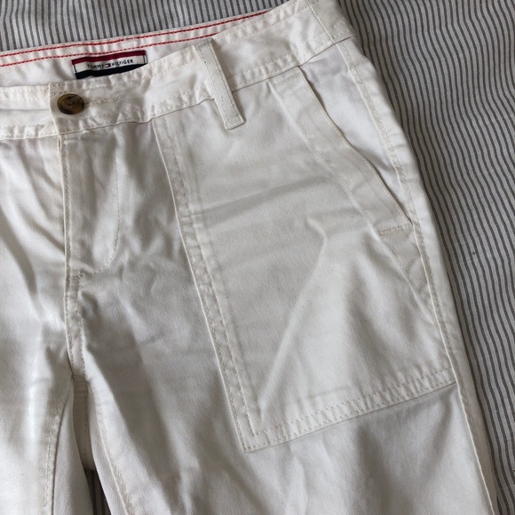 Tommy Hilfiger white high rise pants - Picture 2 of 5